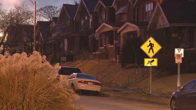 A man was found dead in an alley suffering from head trauma. (Credit: KMOV).
