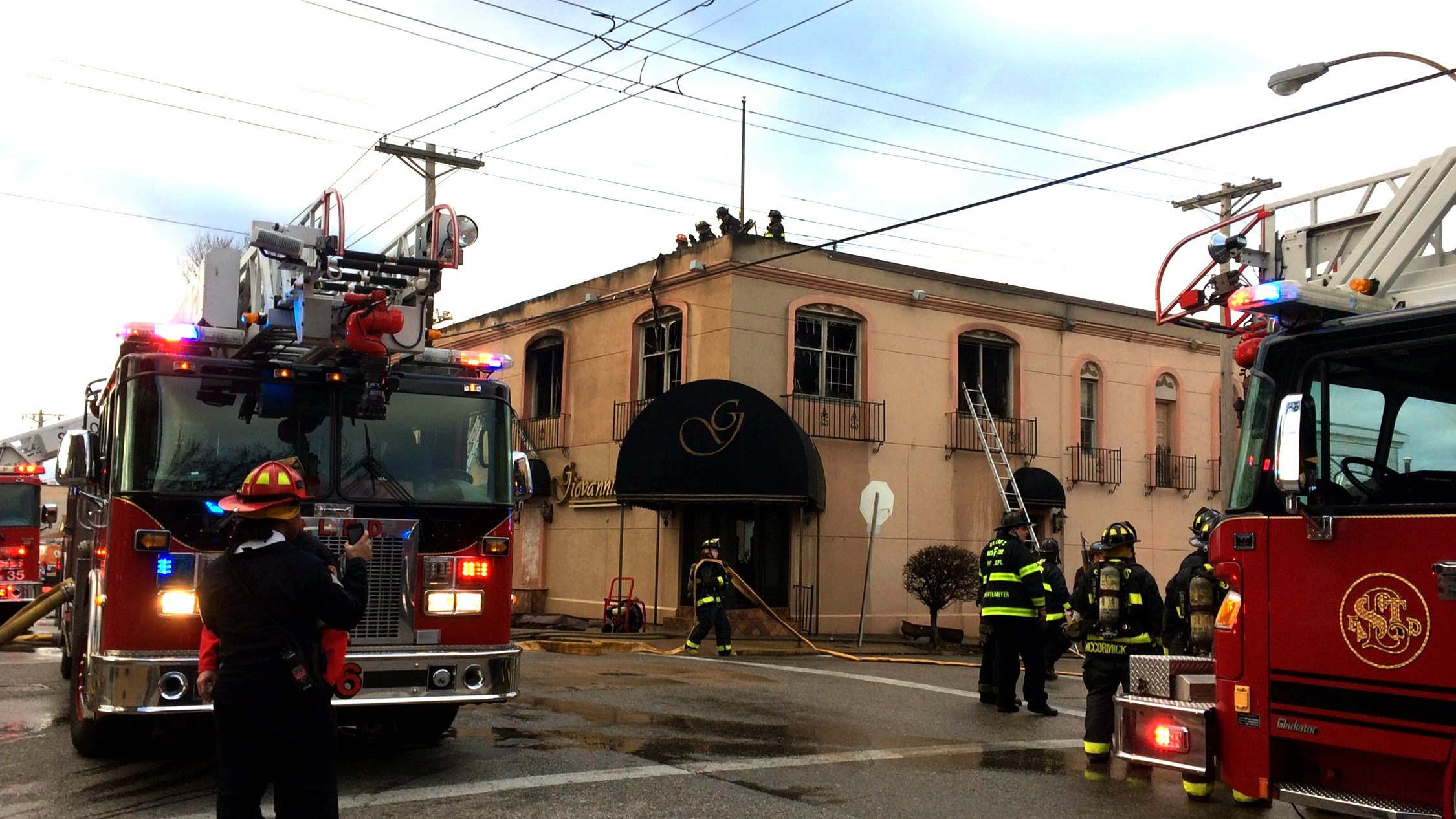 Fire breaks out at Giovanni&#39;s On the Hill - 0