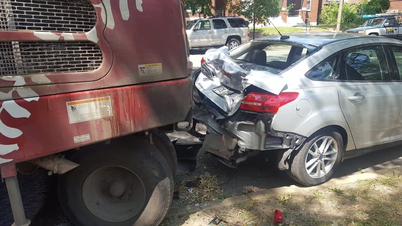 St. Louis woman&#39;s car destroyed by city sweeper; she&#39;s forced to - www.semadata.org