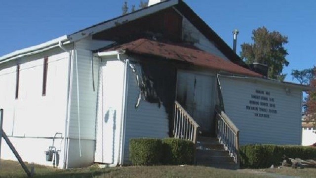 A fire was reported around 4:00 a.m. at the New Life Missionary Baptist Church on Plover Ave. on Saturday. This incident marks the fifth church set on fire this week.